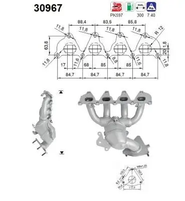 Katalysator AS 30967