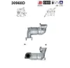 Katalysator vorne AS 30968D