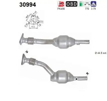 Katalysator AS 30994 Bild Katalysator AS 30994