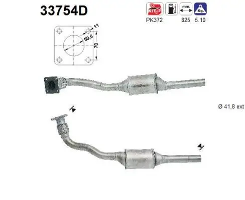 Katalysator AS 33754D