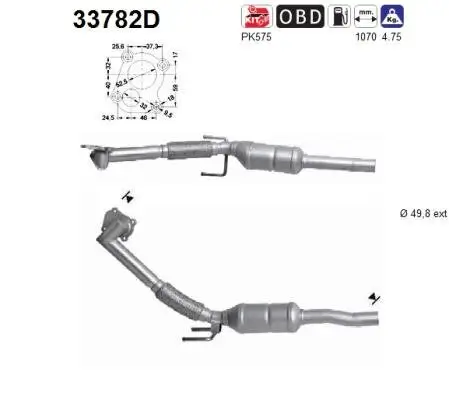 Katalysator AS 33782D