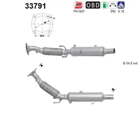 Katalysator AS 33791