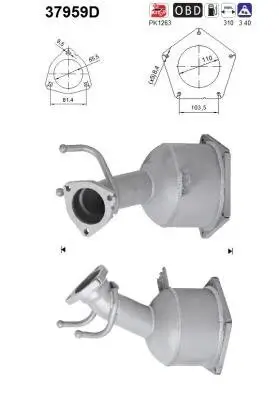 Katalysator AS 37959D