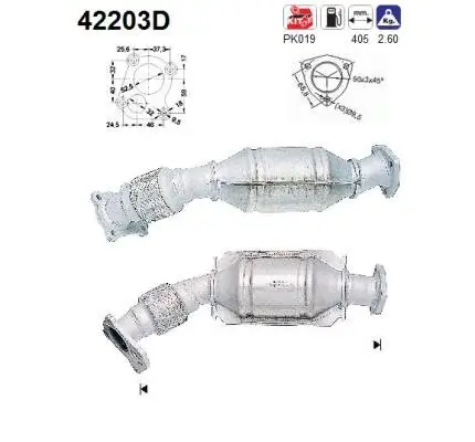 Katalysator AS 42203D