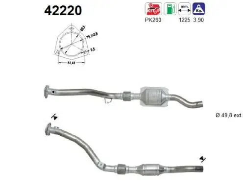 Katalysator AS 42220