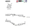 Katalysator rechts AS 42223