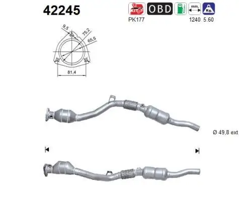 Katalysator AS 42245