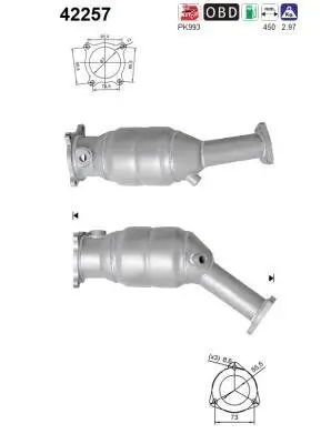 Katalysator AS 42257