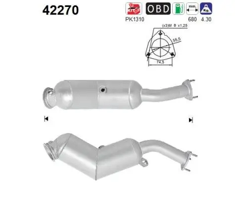 Katalysator AS 42270