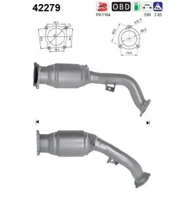 Katalysator AS 42279