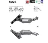 Katalysator hinten AS 45222