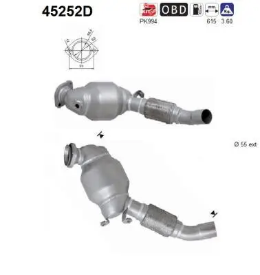Katalysator AS 45252D