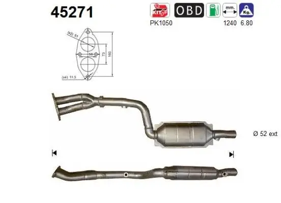 Katalysator AS 45271