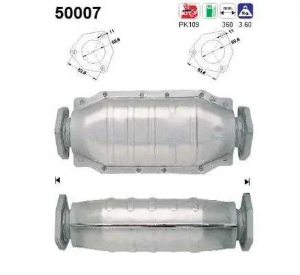 Katalysator AS 50007
