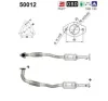 Katalysator hinten AS 50012