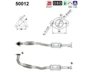 Katalysator hinten AS 50012