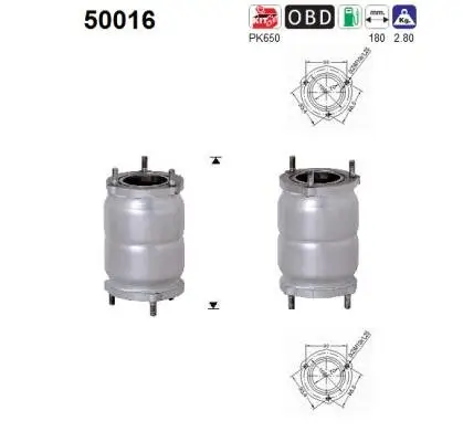 Katalysator AS 50016