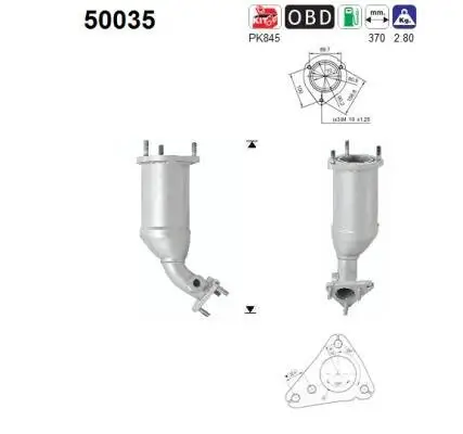 Katalysator AS 50035