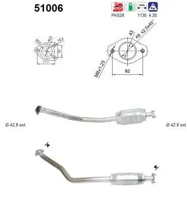 Katalysator AS 51006