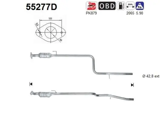Katalysator AS 55277D