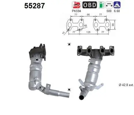 Katalysator AS 55287