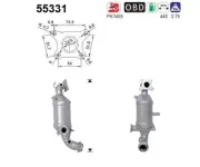 Katalysator AS 55331