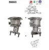Katalysator vorne AS 59003