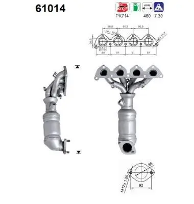 Katalysator AS 61014