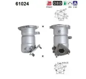 Katalysator vorne AS 61024