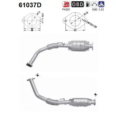 Katalysator AS 61037D