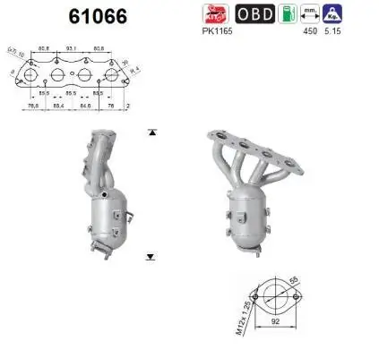 Katalysator AS 61066 Bild Katalysator AS 61066