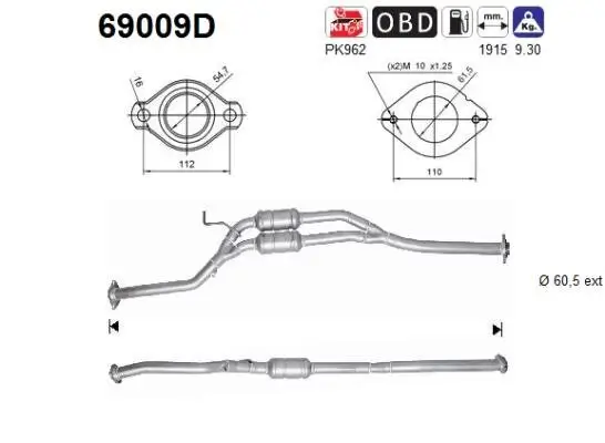 Katalysator AS 69009D