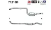 Katalysator hinten AS 71210D