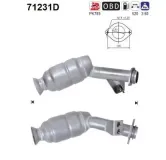 Katalysator vorne AS 71231D