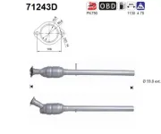 Katalysator AS 71243D