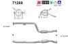 Katalysator hinten AS 71288