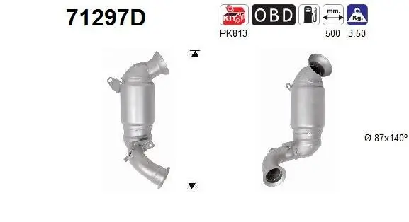 Katalysator AS 71297D