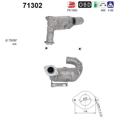 Katalysator AS 71302