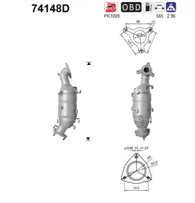 Katalysator AS 74148D