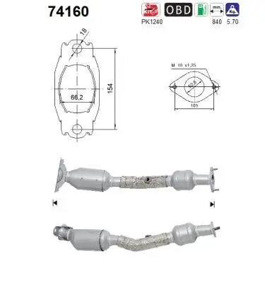 Katalysator AS 74160