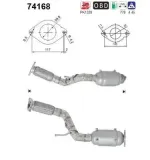 Katalysator AS 74168
