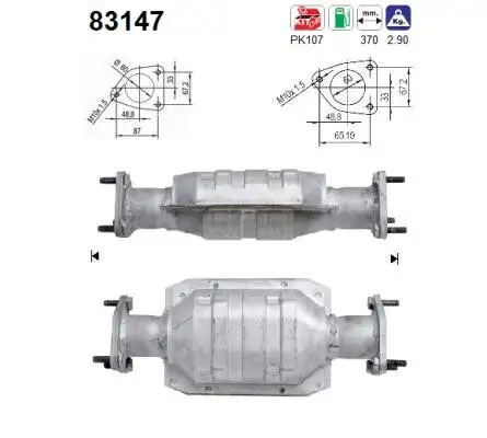Katalysator AS 83147