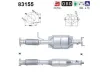 Katalysator hinten AS 83155