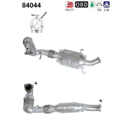 Katalysator AS 84044