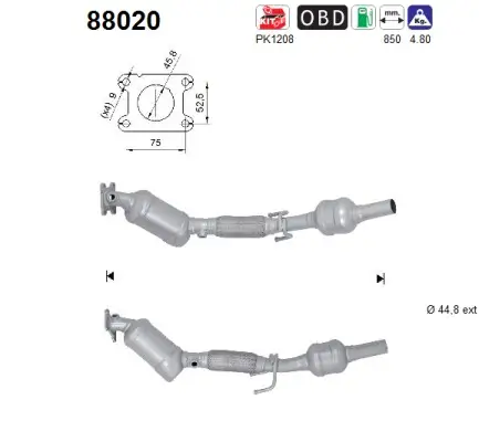 Katalysator AS 88020