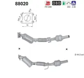 Katalysator AS 88020