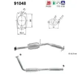 Katalysator AS 91048