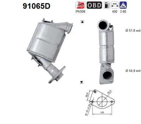 Katalysator AS 91065D