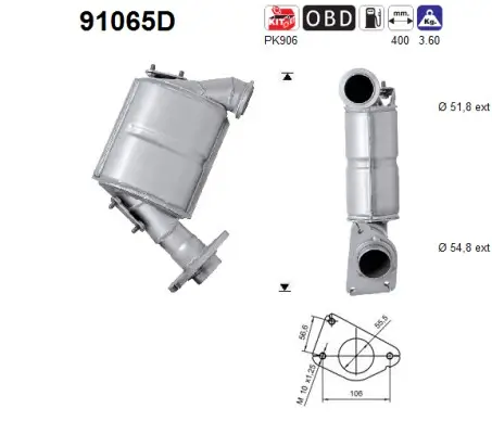 Katalysator AS 91065D