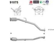 Katalysator hinten AS 91075